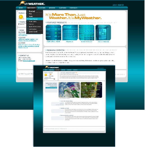  MyWeather/Weather Central Site 